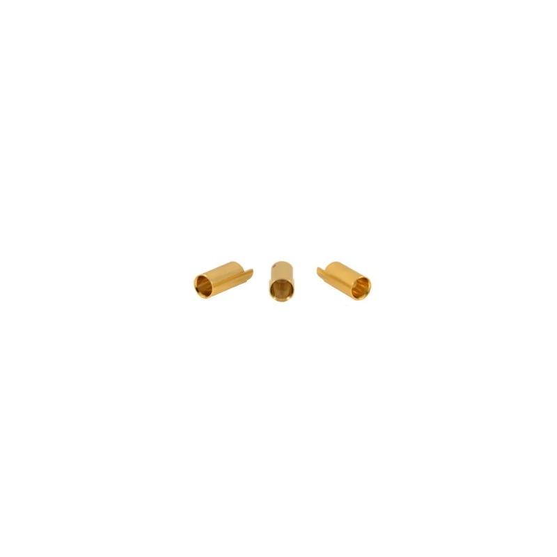 5.5mm Female Gold Connectors (3pcs)