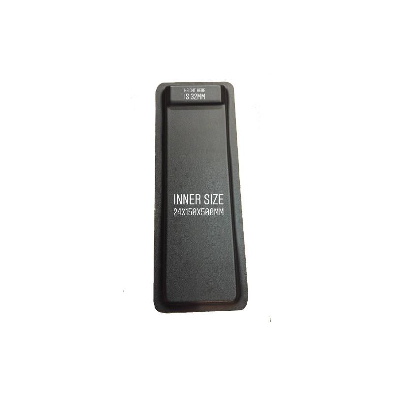ABS SLIM Enclosure 24x150x500mm