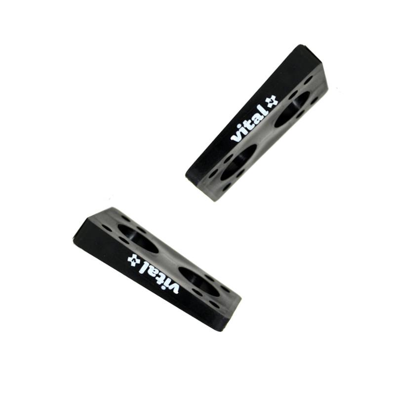 Angled HARD riser pads for electric skateboards 3°