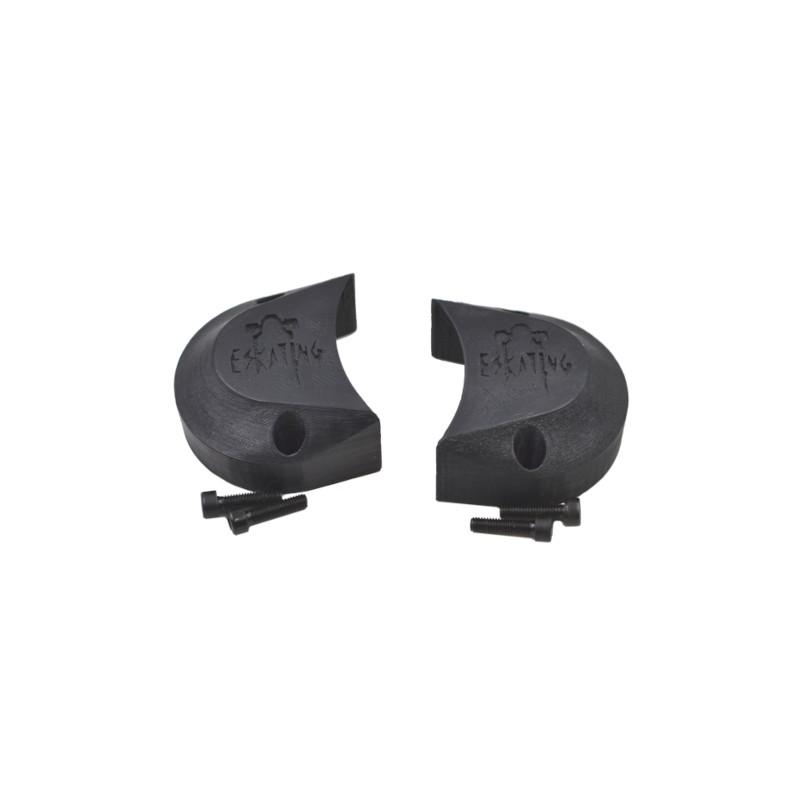 Eskating Pulleys and Belts Covers for electric skateboards (2x)